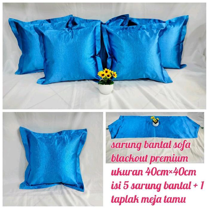 sarung bantal sofa 40x40/sarung bantal sofa polos