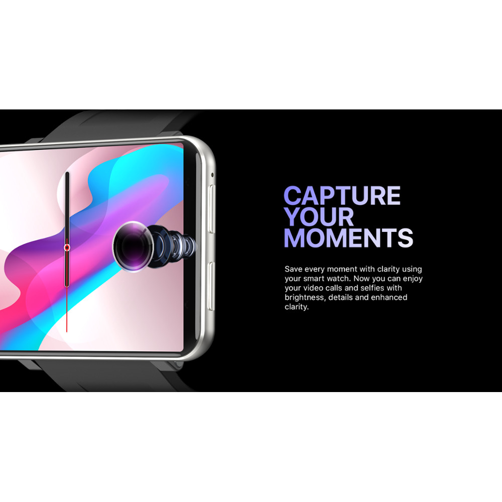 DM100 4G 2.86 Inch Screen Smart Watch Android 7.1 OS Phone 3 GB 32GB 5MP Camera 480*640 Ips Screen