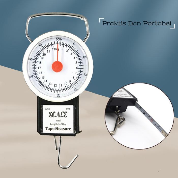 Timbangan 22 Kg Portable Timbangan Gantung Digital Dapur Gantung Kiloan Kecil Mini Barang Timbangan