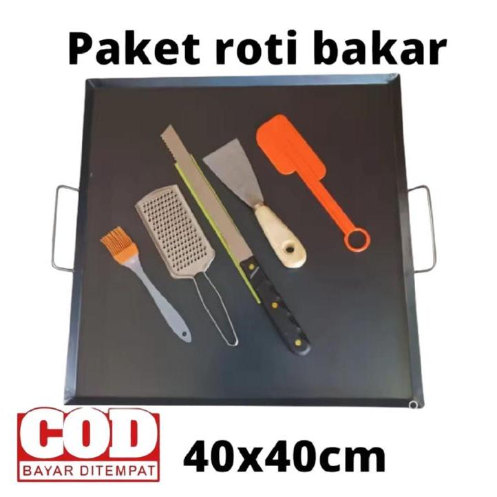 Wajan Roti Bakar / Paket Lengkap Peralatan Roti Bakar