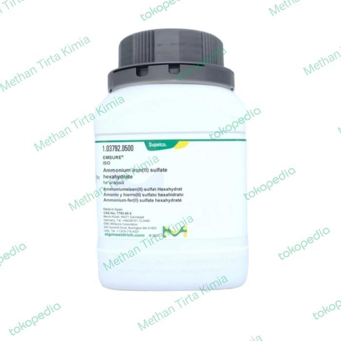 TEREMURAHTERLARIS READY SILAHKAN DIORDER AMMONIUM IRON II SULFATE HEXAHYDRATE MERCK AMONIUM IRON II