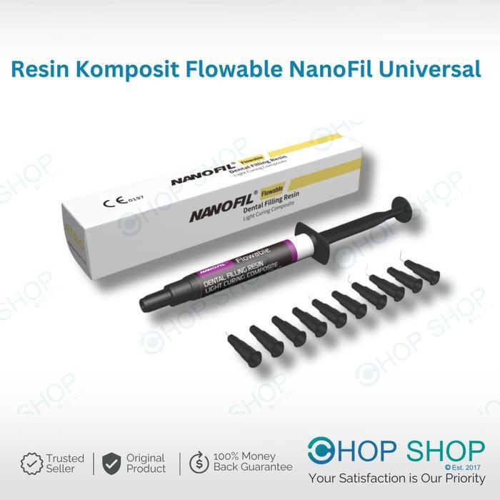 Original NanoFil Resin Komposit Flowable - Bahan Tambal Gigi Flow Veneer