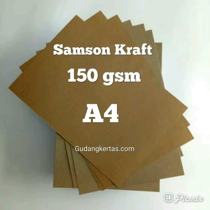 [] Kertas Samson Kraft 150 gsm A4