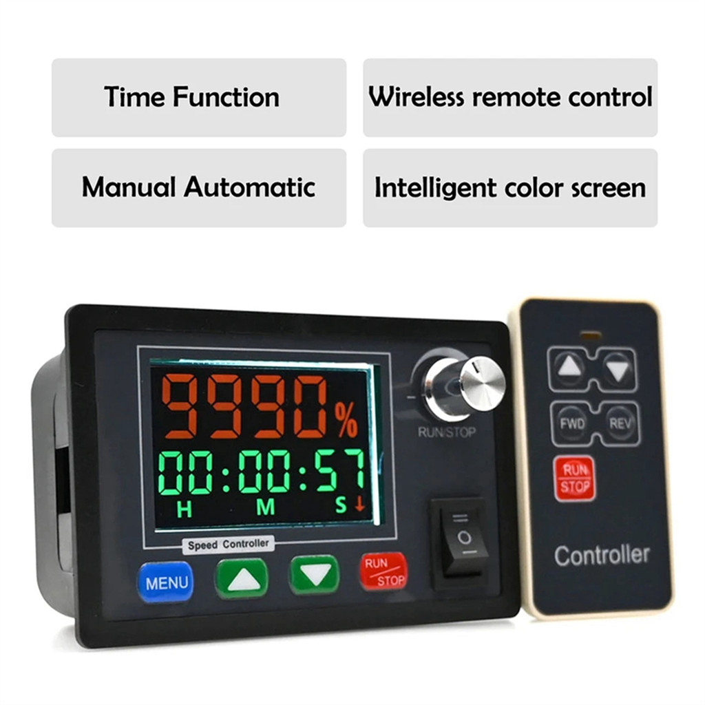 Motor Speed Controller DC10-55V 40A PWM Motor Speed Controller Wireless Remote DC