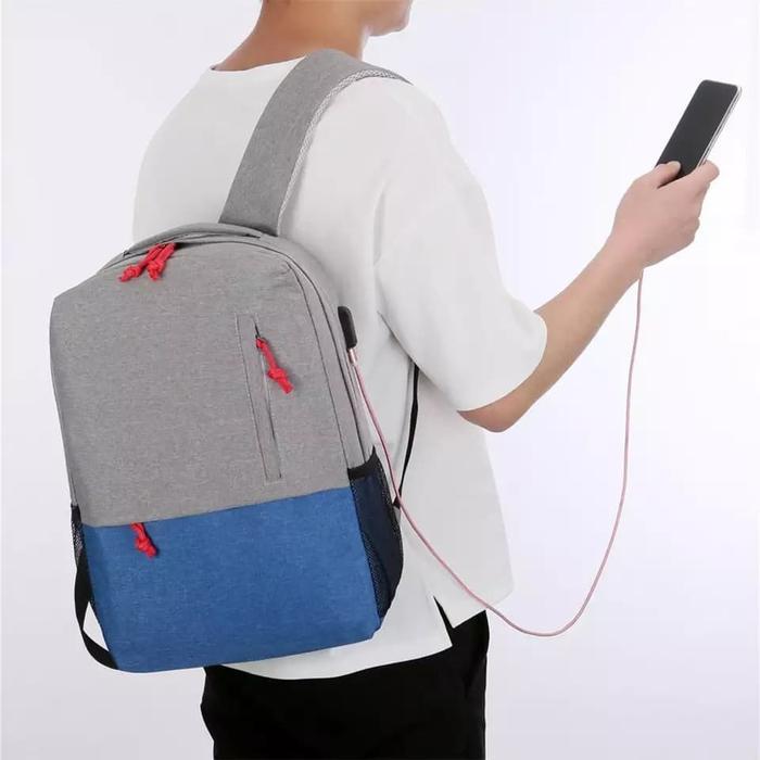 Eiger - Asli Tas Ransel Kanvas Laptop/Sekolah Kuliah Kerja Pria & Wanita