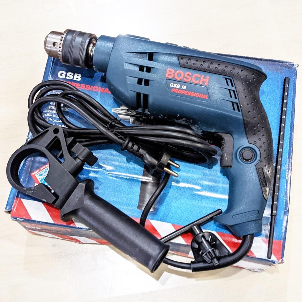 Mesin Bor 16mm Bosch GSB16 - Bor Tembok Kayu Besi 16 mm GSB 16