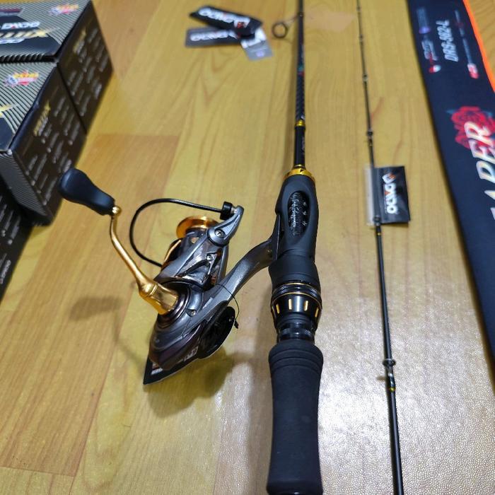 Joran Daido Satu Set Blackreaper Reel Daido Pollux