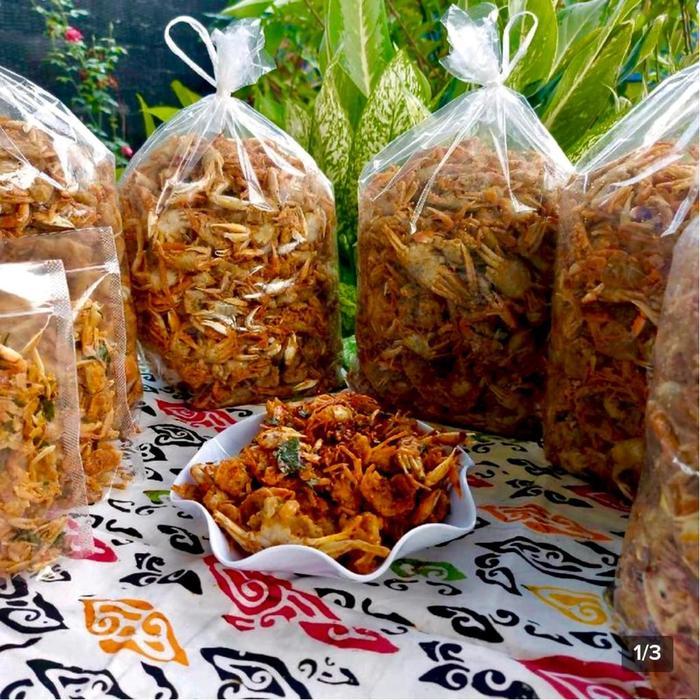 Baby Crab Crispy 1Kg Baby Crab Pedas Daun Jeruk