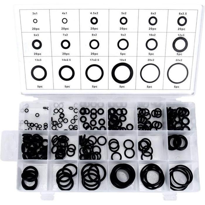 1200 PCS Sil O Ring Karet Seal O ring PCP Sil Oring Karet Seal Oring 1 Set Sil Oring Box Hidrolik