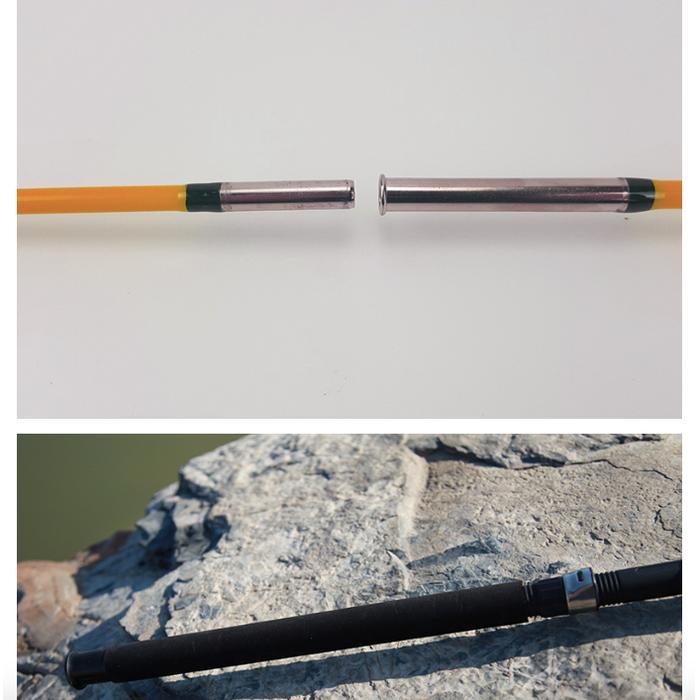 Joran Pancing Fiber Solid Sambung Dua 120 Cm