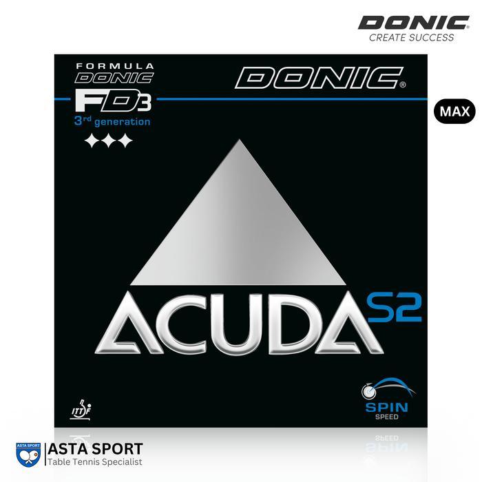 Donic Acuda S2 Karet Pingpong Rubber Tenis Meja