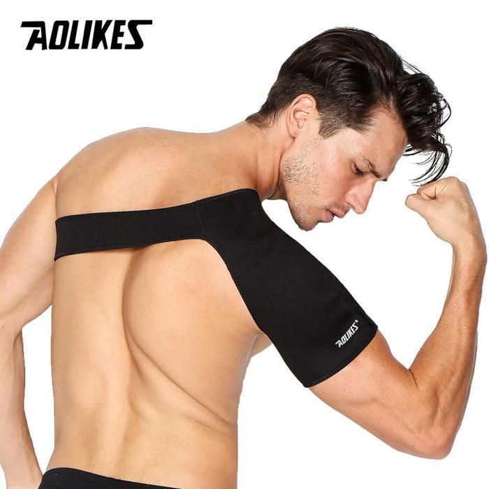 AOLIKES A1693 Pelindung Penyangga Bahu Deker Bahu Cidera Bahu Shoulder Injury Brace Protector