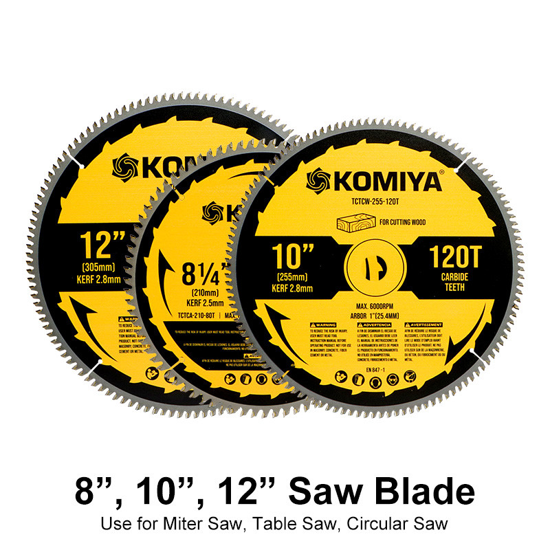 7,8,10,12, Inch Saw Blade for wood, Aluminum, plastic, circular saw blade