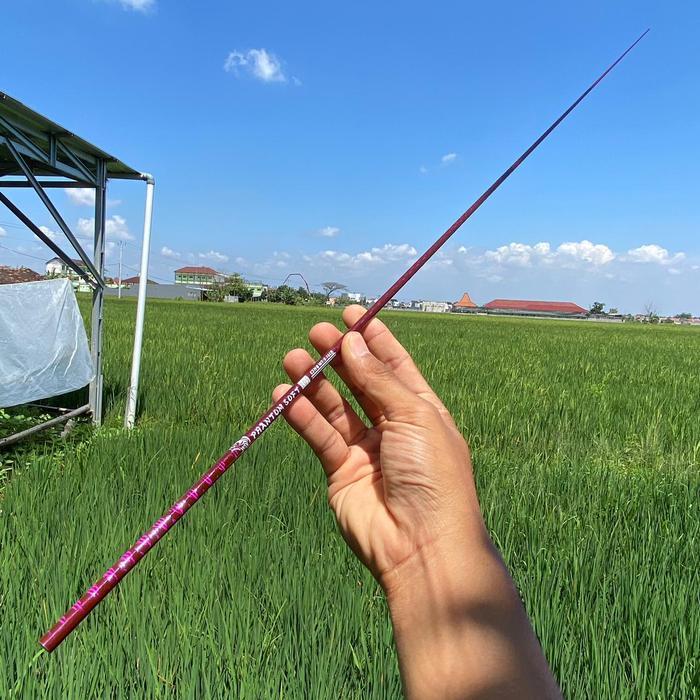 Blank Carbon Hollow Wsy Phantom Soft 105Cm Carbon Kaku Kuat 8-16 Lb Pasti Promo