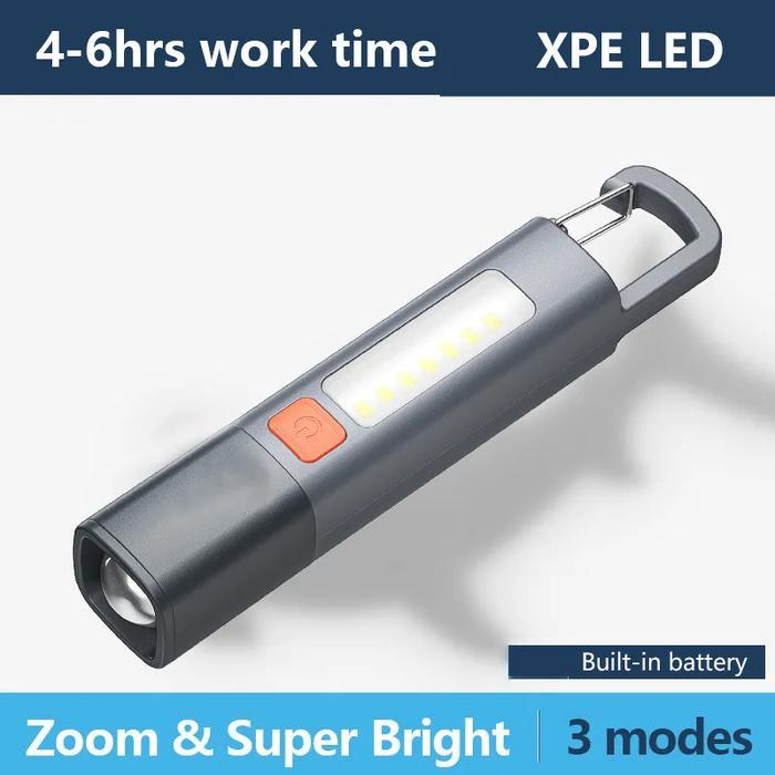 Eiger - Senter Led Camping Kemah Lampu Mini Outdoor Hook Gantungan