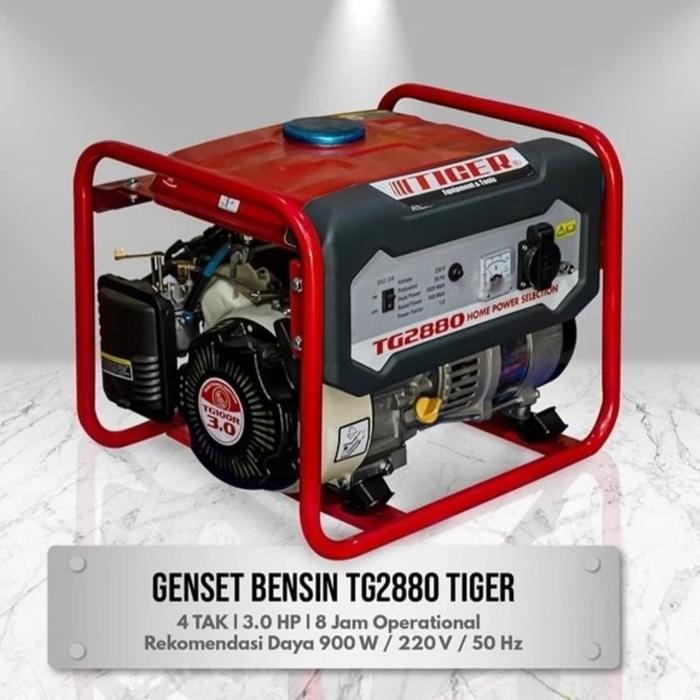 Genset Tiger 1000 watt 4 tak type 2880