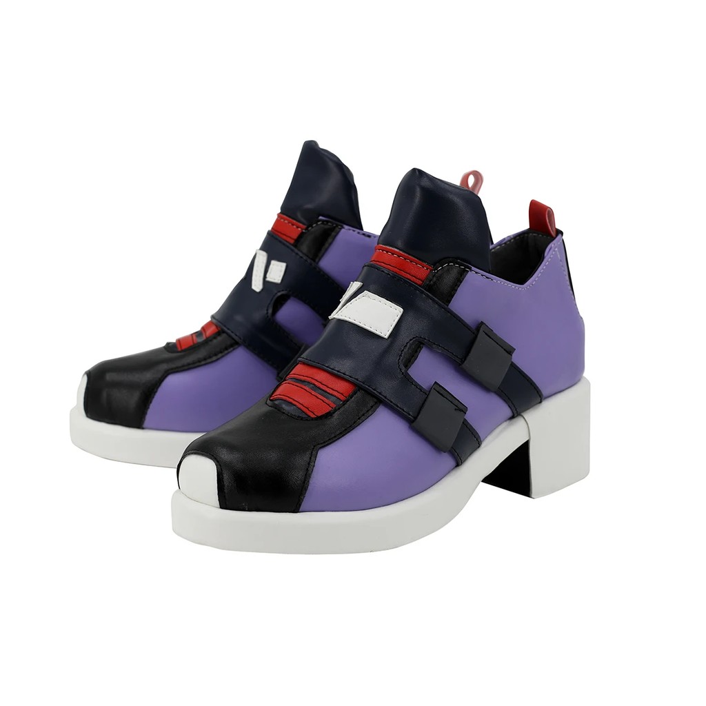 VA-LO-RA-NT NEW AGENT ISO COSPLAY SHOES CUSTOMIZED LEATHER BOOTS FOR UNISEX