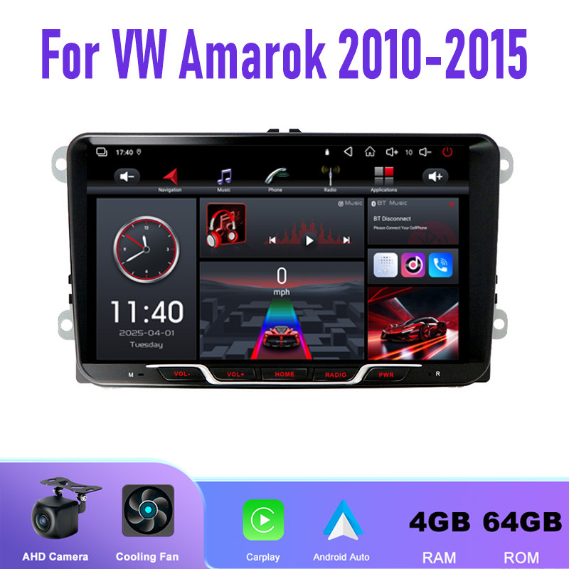 9"Android Car Radio For For VW Amarok 2010-2015 Multimedia Video Player Stereo Audio Head Unit