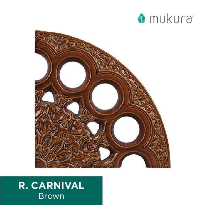 Roster Keramik Mukura / Lubang Angin / Loster Carnival 40x40cm