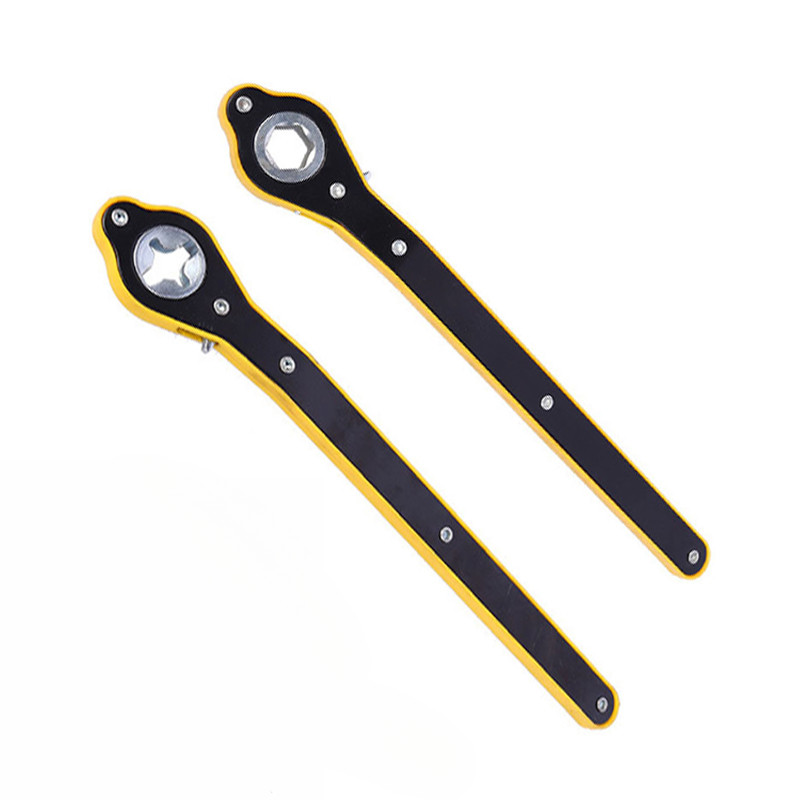 Car Labor-saving Jack Ratchet Wrench Scissor Jack Garage Tire Wheel Lug Wrench Handle Labor-saving W