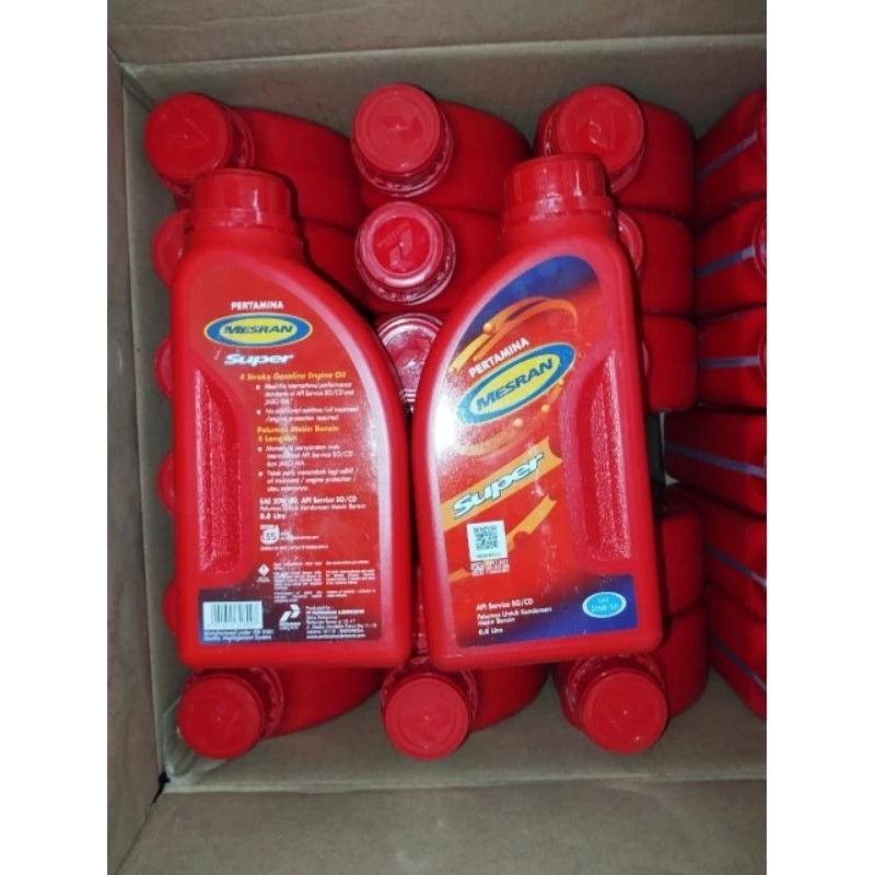 oli mesran super 0.8 liter (1 botol)