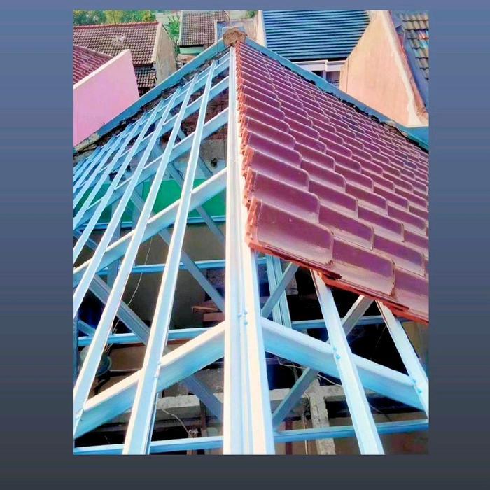 Renovasi Bongkar Pasang Atap Lama, Rangka Baja Ringan. Menyediakan Berbagai Macam Atap/Genteng Pasti