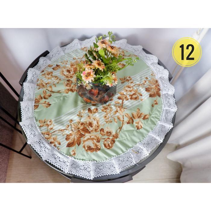 Shafiyyah.Sarban Table Runner/Taplak Meja Bulat