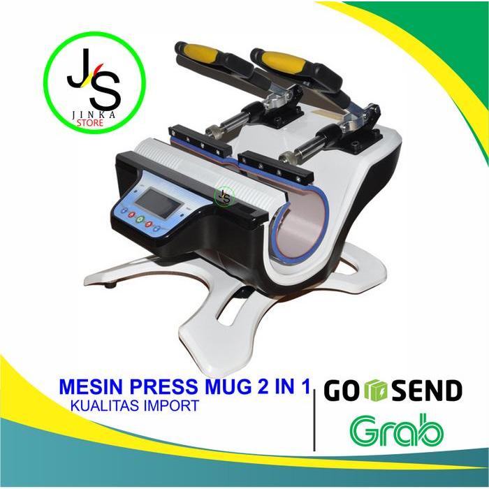 Mesin Press Mug Freesub 2 in 1 / Twin / 2 Moulding / 2in1