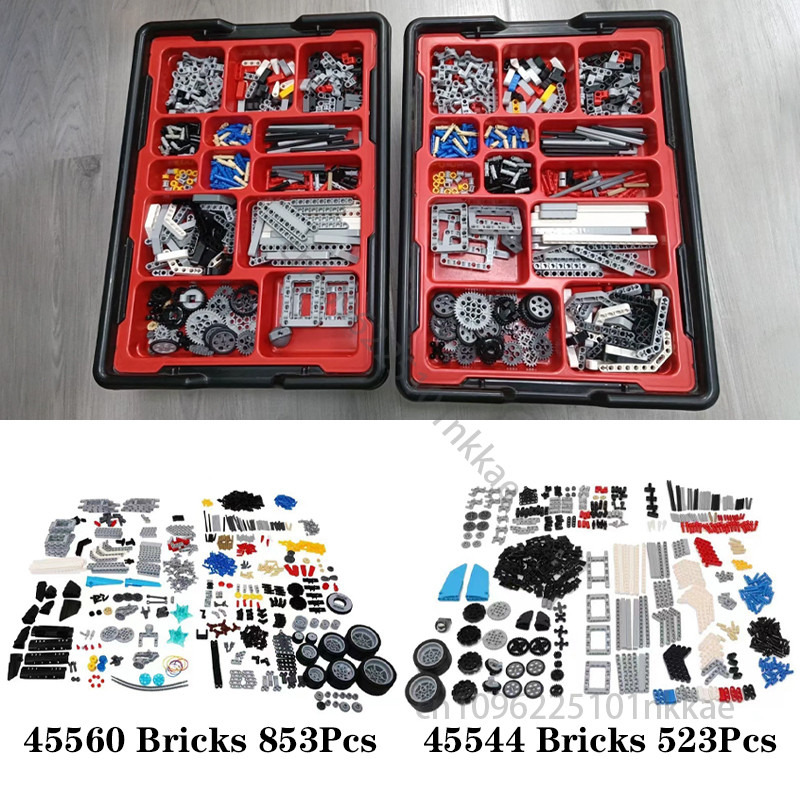 EV3 Core Expansion Set 45544 45560 Large Servo Motor MOC Building Blocks 9898 Parts Technical STEAM