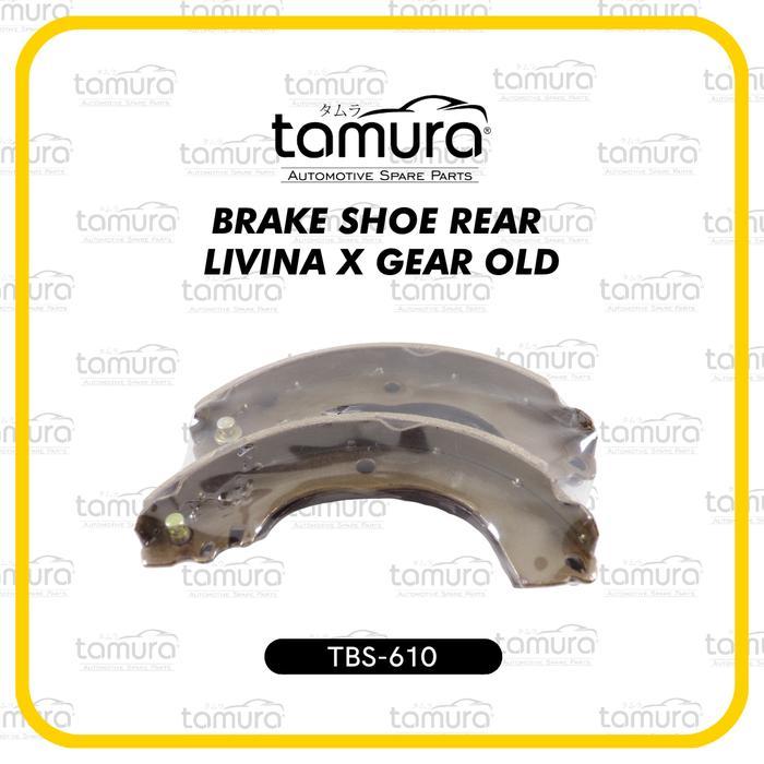 Kampas Rem Belakang Nissan Livina X Gear Tahun 2006 - 2013
