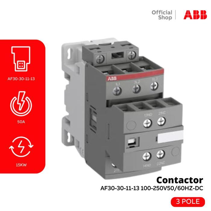 TERBARU ABB AF30-30-11-13 100-250V50/60HZ-DC Contactor 1SBL277001R1311