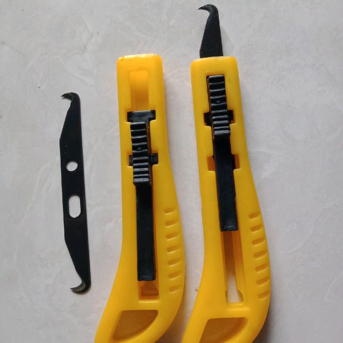 Pisau kait gagang sledingan / pisau raut jalu