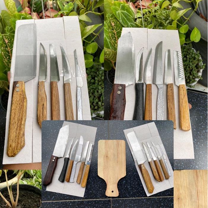 pisau set dapur murah Kitchenware