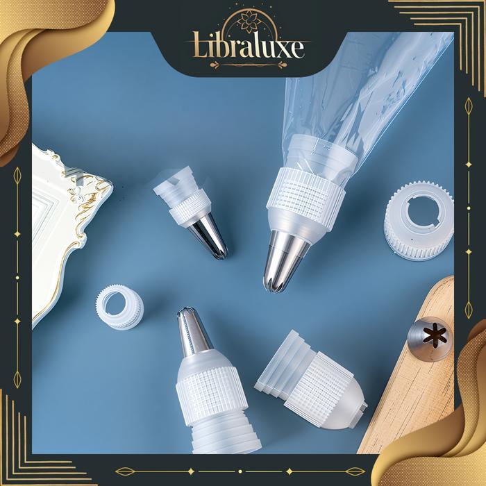 Konektor Spuit Plastik Praktis / Konektor Sambungan Spuit Murah / Konektor Piping Bag