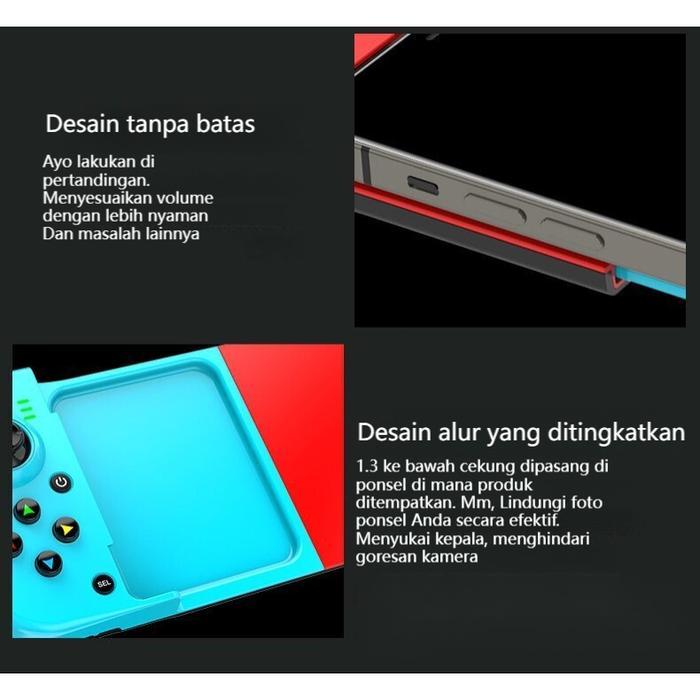 Premium Cod D3 Game Gagangnya Mobile Gamepad Wireless Bluetooth Controller Pubg Genshin Android Ios