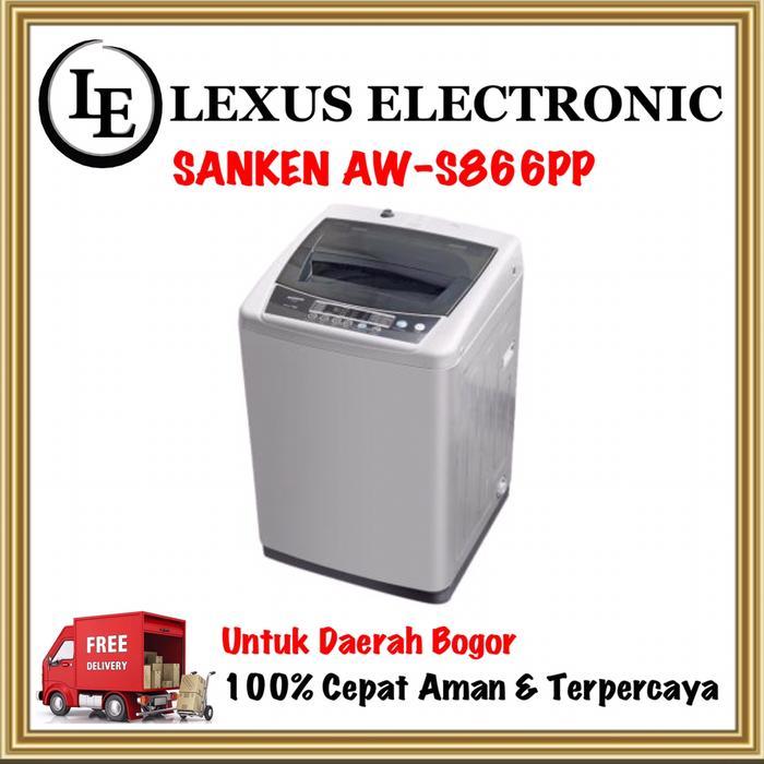 AWS866PP AW-S866PP MESIN CUCI 7 KG SANKEN MESIN CUCI 7KG