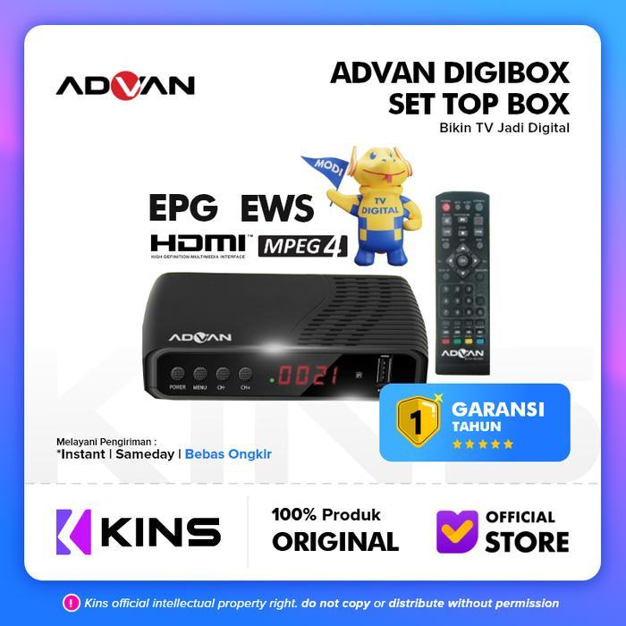 Advan Digibox Set Top Box Tv Digital