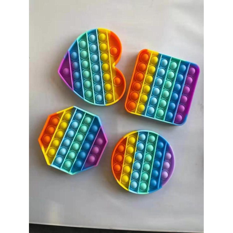 Mainan Anak Pop it its Popit Popits Fidget Toy Toys Slime Squisy