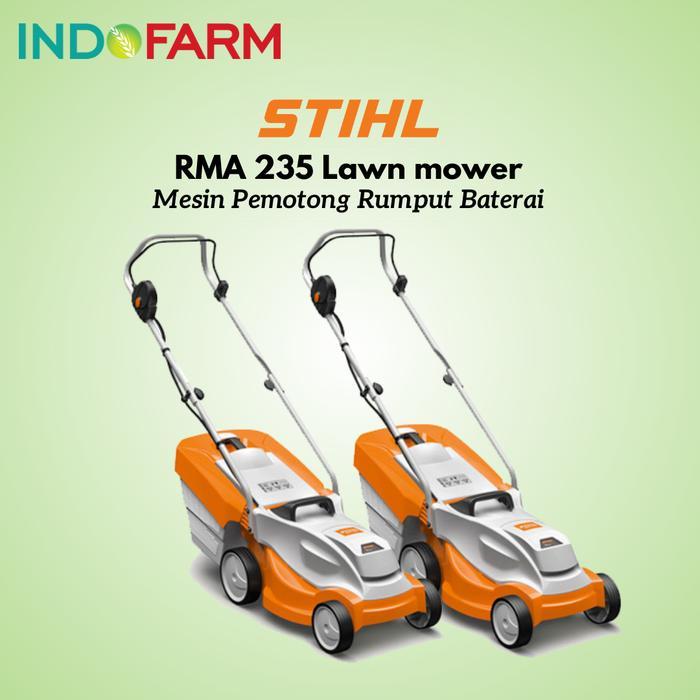 Mesin Potong Rumput Dorong Baterai STIHL RMA 235 Lawn Mower