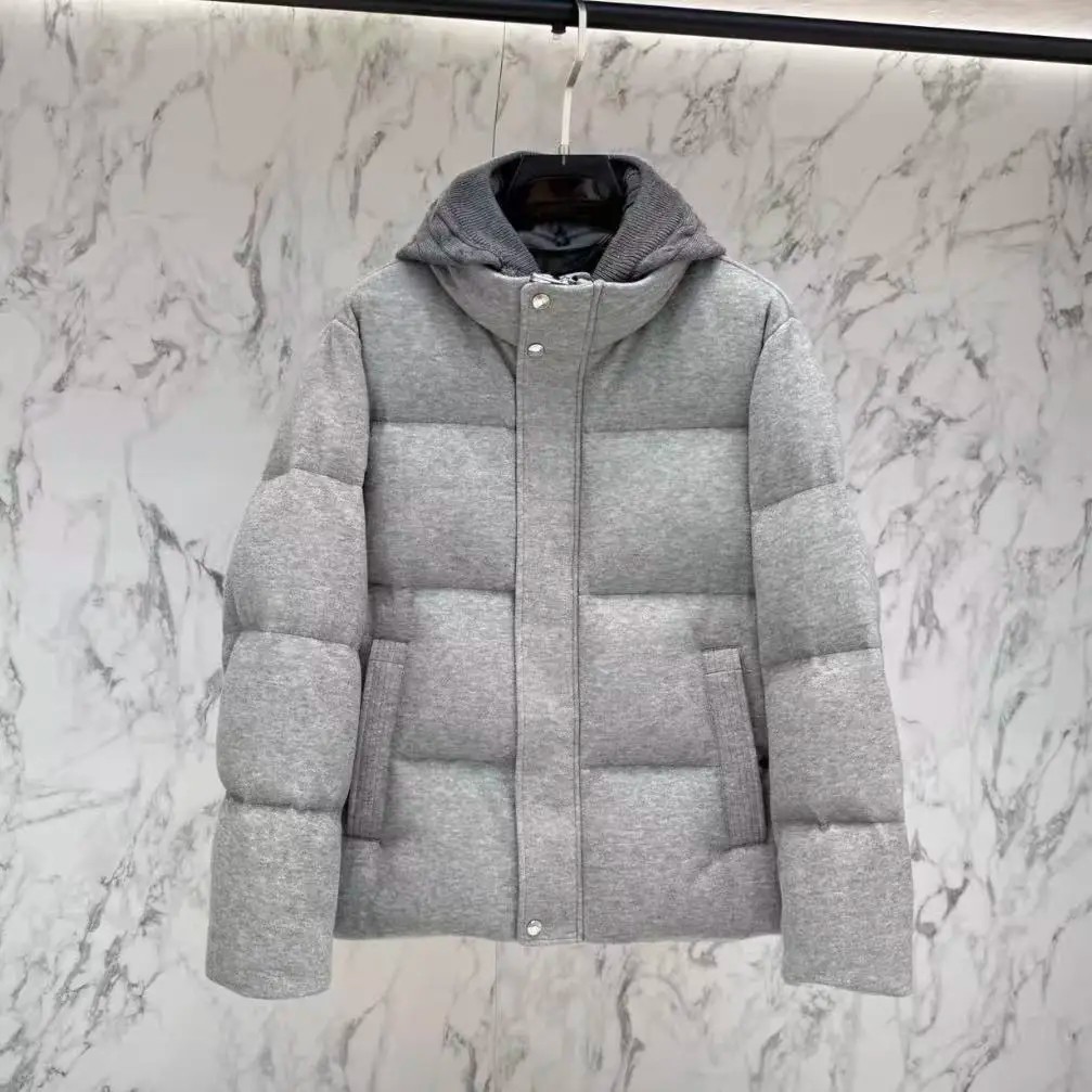 Italian LP 25aw Hooded Down Jacket Casual Jacket