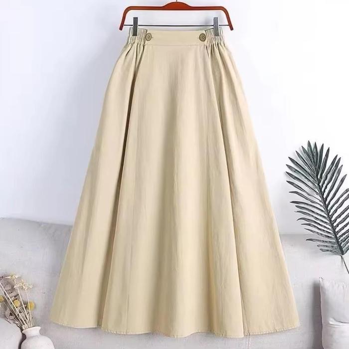 Rok Nathas Rok panjang Wanita Rok Wanita Korean Style Casual