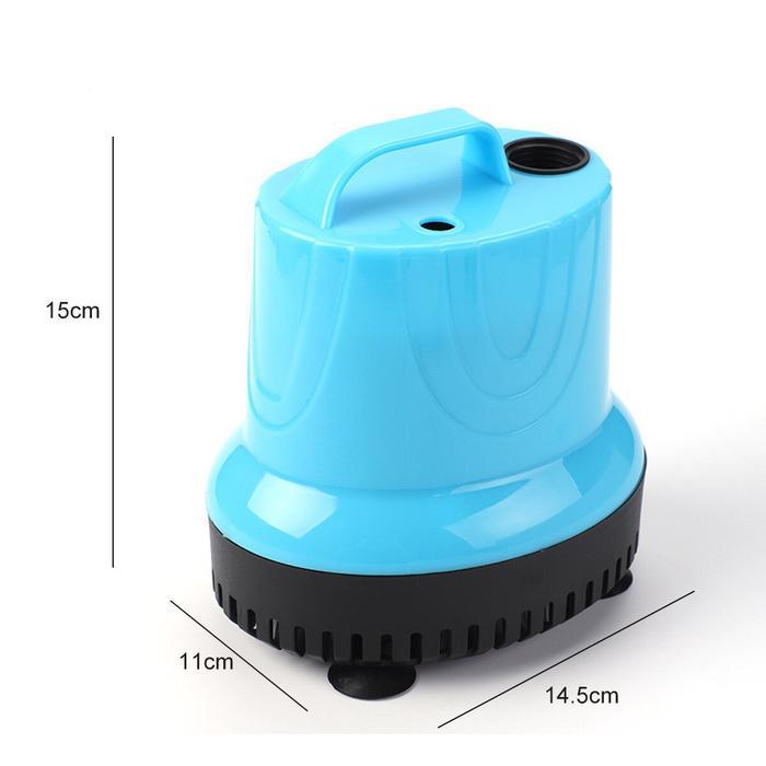 Terlaris Pompa Celup 55 Watt Kuras Kolam Pompa Aerator Akuarium Mesin Air Mancur Mini Submersible