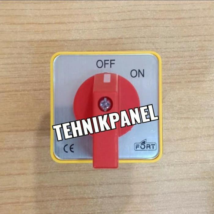 Khusus Gosend Rotary Switch 2 Pole On Off-Selector Switch 2P On Off