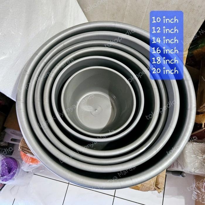 Baskom Bak Abu Plastik Bulat