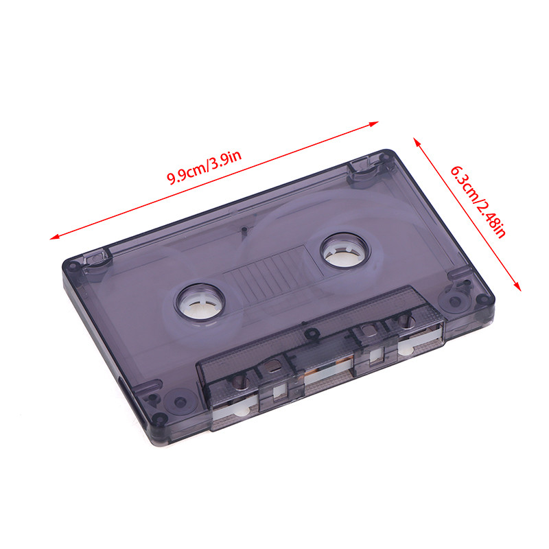 1Pc New Color Blank Tape Case Audio Recording Cassette Tape Shell Empty Reel To Reel Cassette(No