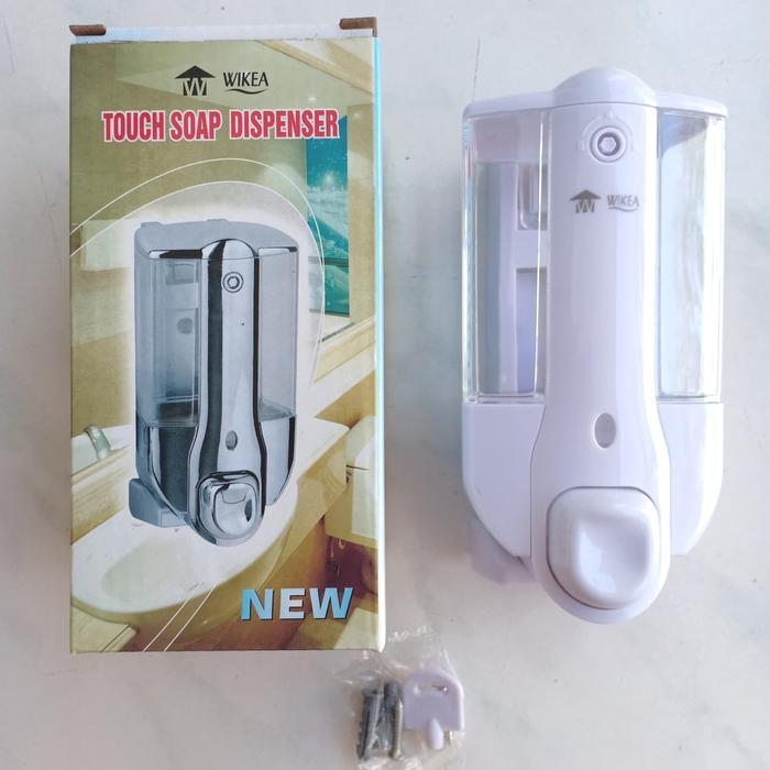 Soap Dispenser Wikea Single White