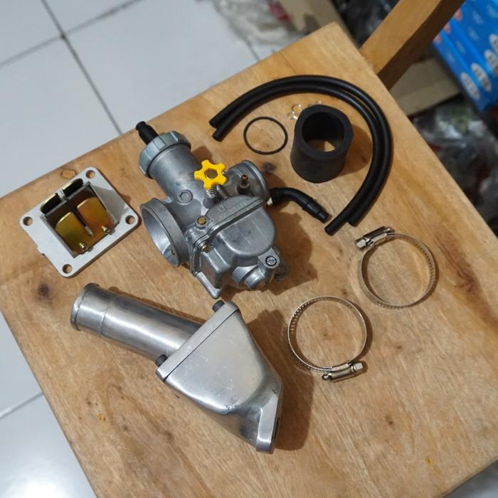 Paket Intake Manipol Vespa Pts Special Set Membran Karbu Pe 28