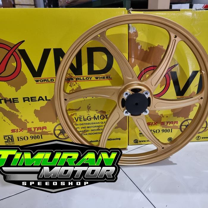 Velg Vnd Six Star Yamaha 140 17 Depan Gold
