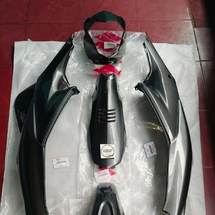 Body Set Suzuki Satria Fu 150 2004-2012 Ckd Barong Abu-Abu Original Sgp