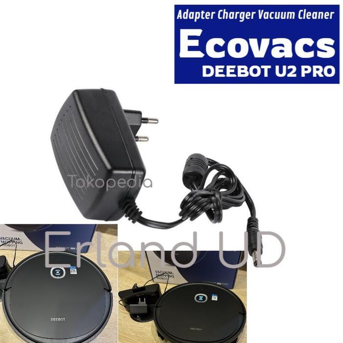 TERLARIS Adaptor Charger Ecovacs DEEBOT U2 PRO Vacuum Cleaner Adapter Vakum SALE
